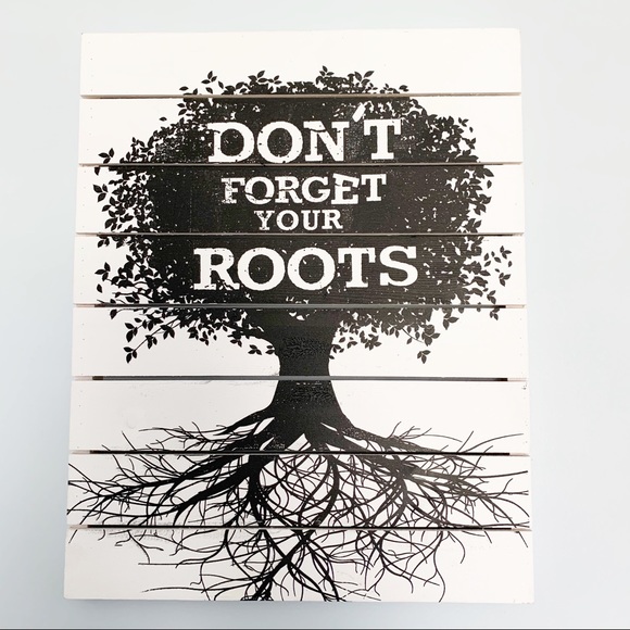 Wall Decor Dont Forget Your Roots Pallet Painting 15x19 Poshmark